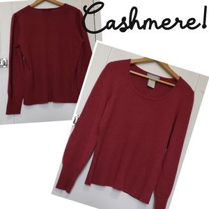 U-Knit 100% cashmere sweater
